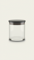 Glass Storage Canister with Bamboo Lid