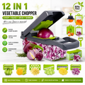 16-in-1 Multifunction Vegetable Chopper for Fast Kitchen Meal Prep